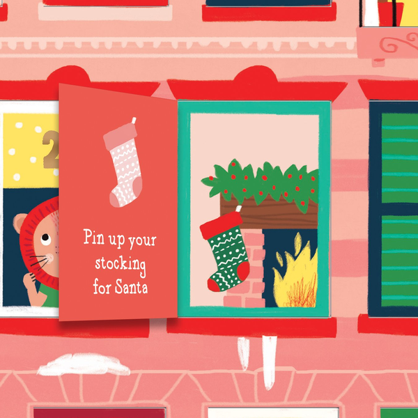 Паперова книга «Santa, Stop Here! Advent Calendar» - фото №1