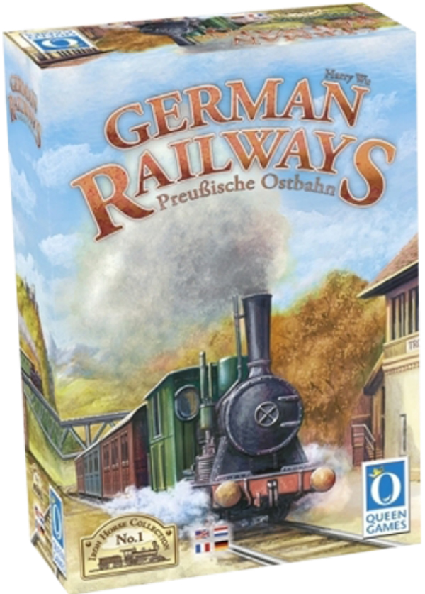 «Настольная игра Queen Games German Railways (16217)», бренда Queen Games - фото №1