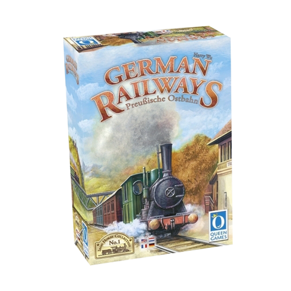  «Настольная игра Queen Games German Railways (16217)», бренда Queen Games - фото №1