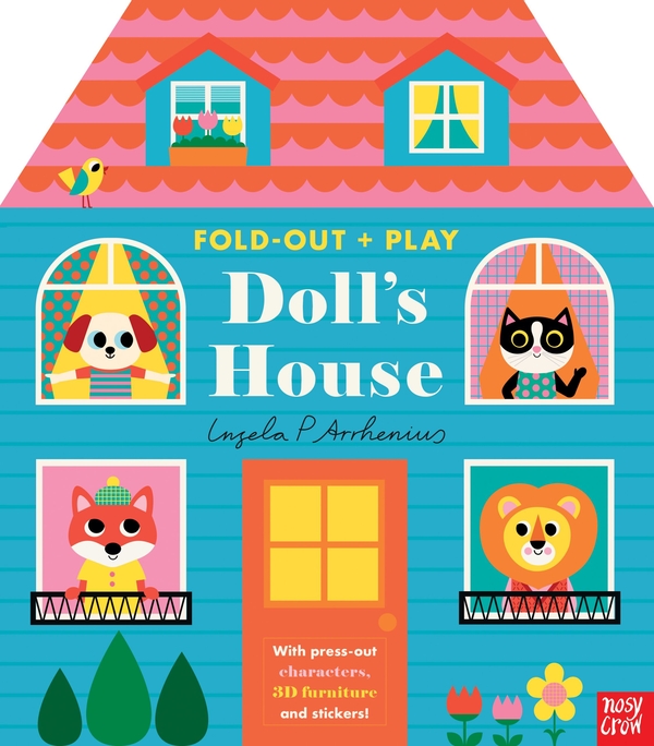 Паперова книга «Fold-Out + Play. Doll's House» - фото №1
