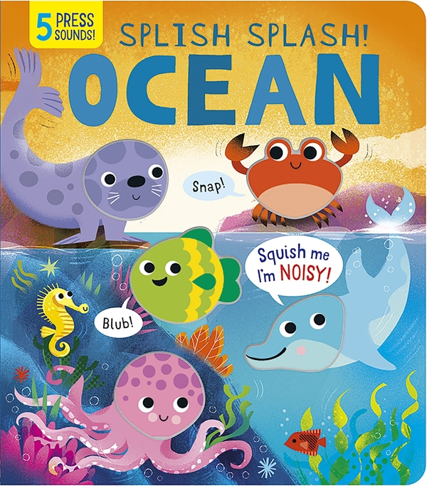 Паперова книга «Splish Splash! Ocean», автор Луїз Тайандьє - фото №1