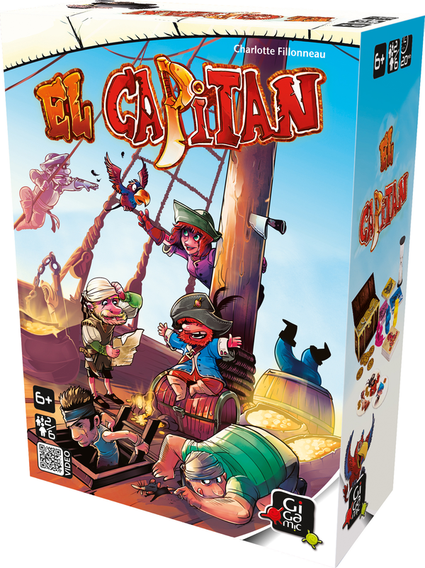  «Настольная игра Gigamic El Capitan (17549)», бренда Gigamic - фото №1