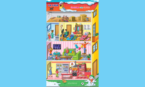 Бумажная книга «Forte! Giochiamo con Forte! Kit», автор Сара Серветти - фото №1
