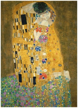 «Листівка Der Kuss, 1908-1909 (GK01)», бренду Artistic Card - фото №1
