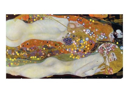 «Листівка Wasserschlangen II (Freundinnen), 1907 (GK08)», бренда Artistic Card - фото №1