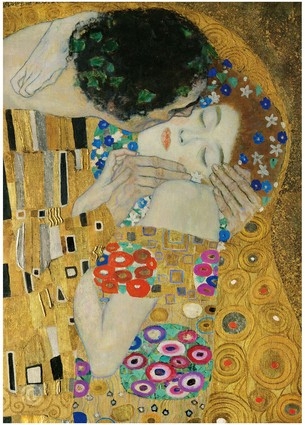 «Листівка Der Kuss (fragment), 1908 (GK15)», бренда Artistic Card - фото №1