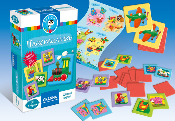  «Настольная игра Granna Пластилінки (82661)», бренда Granna - фото №1