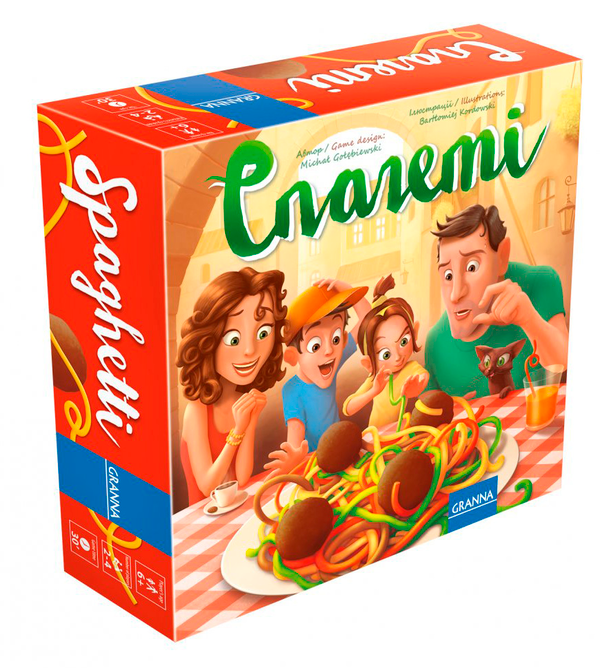  «Настольная игра Granna Спагетти (82814)», бренда Granna - фото №1
