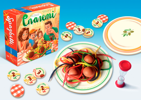  «Настольная игра Granna Спагетти (82814)», бренда Granna - фото №1