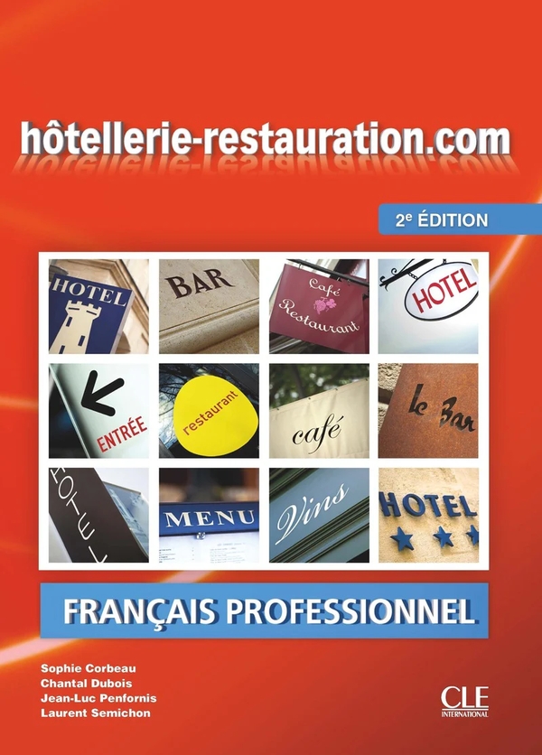 Паперова книга «Hôtellerie-restauration.com - Livre de l'élève + Audio téléchargeable en ligne» - фото №1