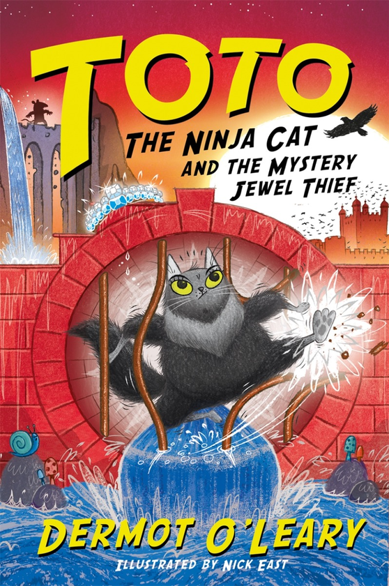 Бумажная книга «Toto the Ninja Cat and the Mystery Jewel Thief. Book 4», автор Дермот О'Лири - фото №1
