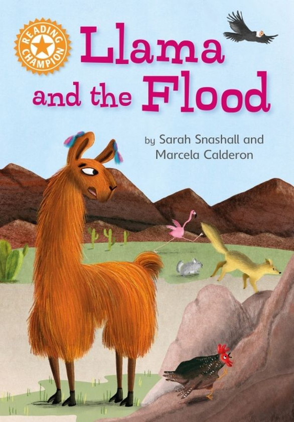 [object Object] «Reading Champion. Llama and the Flood», автор Сара Снешалл - фото №1