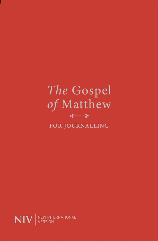 Паперова книга «NIV Gospel of Matthew for Journalling» - фото №1