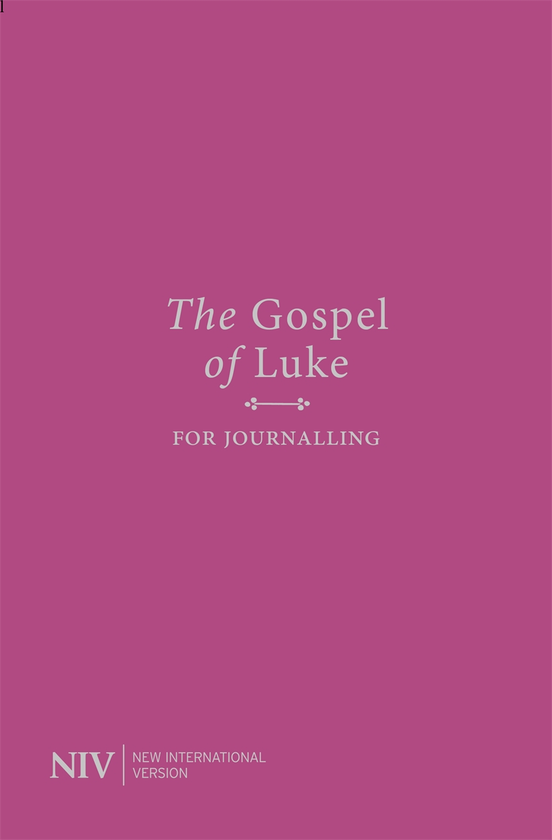 Паперова книга «NIV Gospel of Luke for Journalling» - фото №1