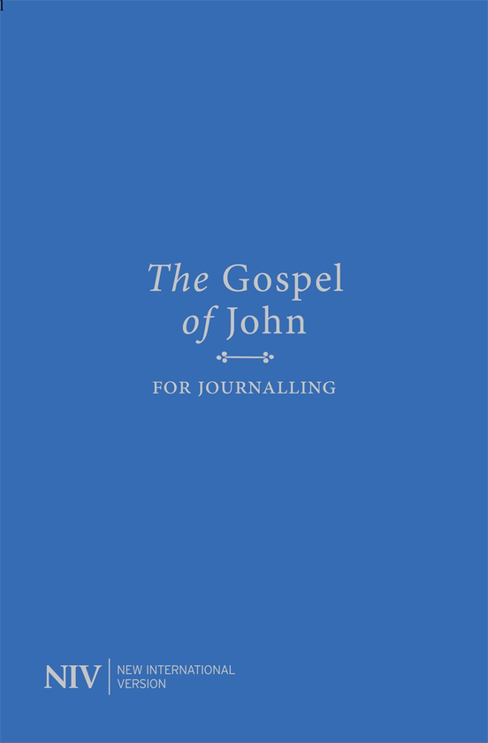 Паперова книга «NIV Gospel of John for Journalling» - фото №1