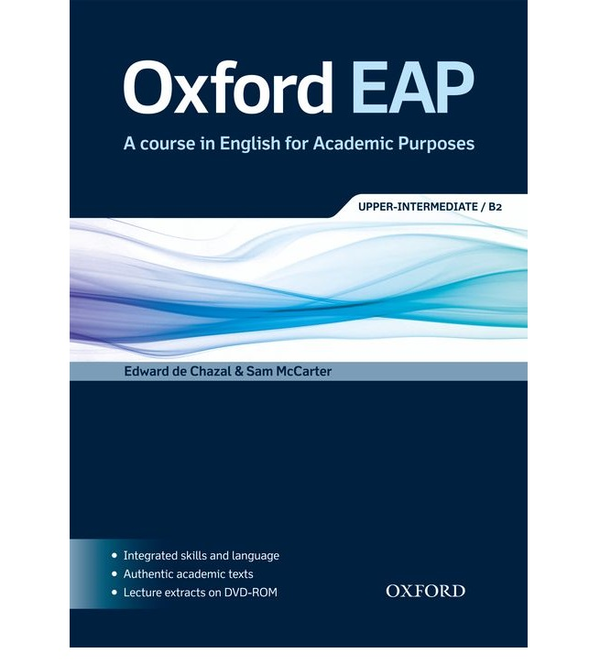 Бумажная книга «Oxford EAP Upper-Intermediate / B2 Student's Book (+DVD-ROM Pack)» - фото №1