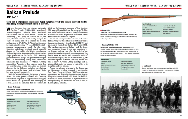Бумажная книга «Small Arms 1914-45», автор Майкл Хаскью - фото №1