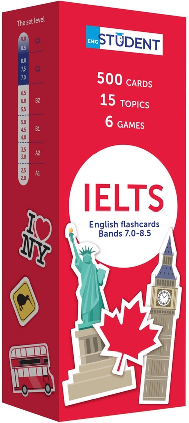 Бумажная книга «Картки для вивчення англійських слів. IELTS. English to english» - фото №1
