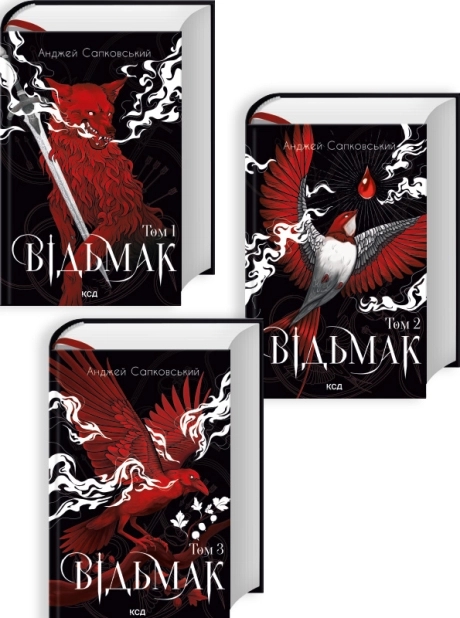 Паперова книга «Відьмак. Комплект із 3х томів», автор Анджей Сапковський - фото №1