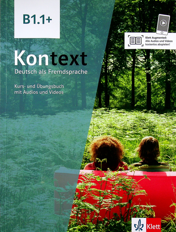 Паперова книга «Kontext. Kurs- und Ubungsbuch B1.1+ mit Audios und Videos», автор Уте Койтан - фото №1