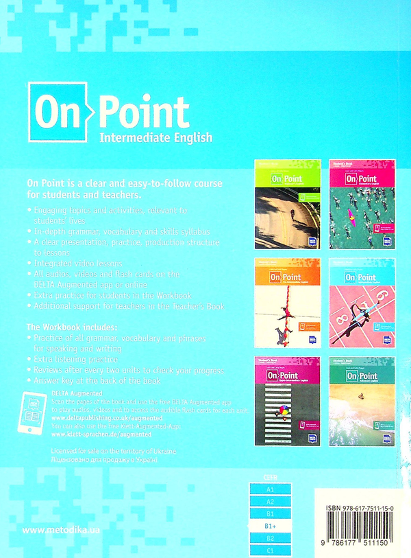 Бумажная книга «On Point B1+. Intermediate English. Workbook», авторов Луис Роджерс, Кэти Роджерс - фото №1