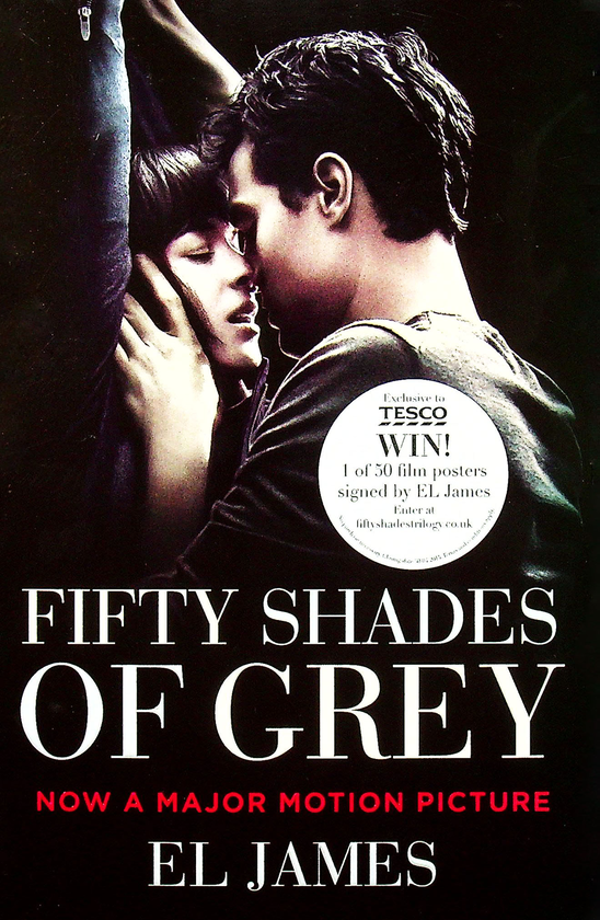 Бумажная книга «Fifty Shades of Grey», автор Э. Л. Джеймс - фото №1