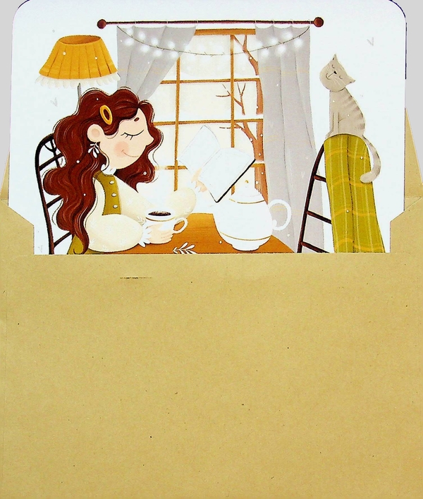 «Листівка Polly Art Зима за вікном», бренда PollyArt - фото №1