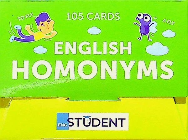 Бумажная книга «English Homonyms. 105 карток» - фото №1