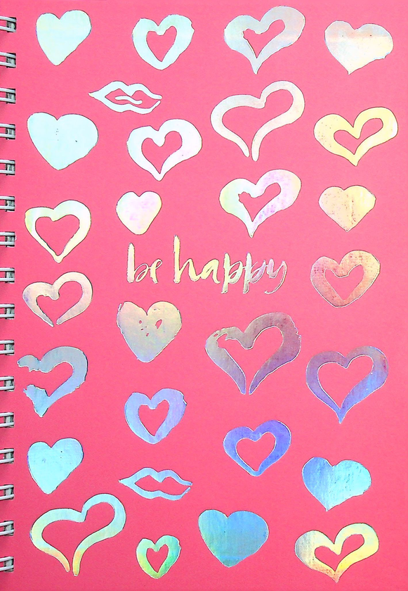  «Блокнот Astra на спирали Be happy (4820230590029 02-2)», бренда Astra - фото №1