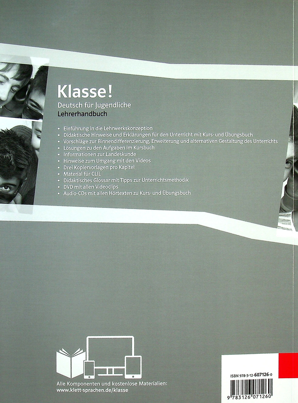 [object Object] «Klasse! A1 Lehrerhandbuch mit 4 Audio-CDs und Video-DVD», автор Біргітта Фройліх - фото №2 - мініатюра