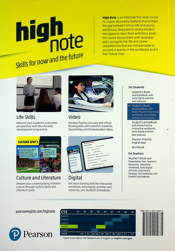 [object Object] «High Note 2 Student's Book with Online Practice: Workbook and Resources», авторів Стюарт Маккінлі, Боб Гастінгс - фото №2 - мініатюра