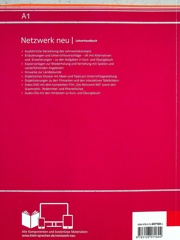 Бумажная книга «Netzwerk Neu A1 Lehrerhandbuch», авторов Катя Вирт, Анна Пиласки - фото №1