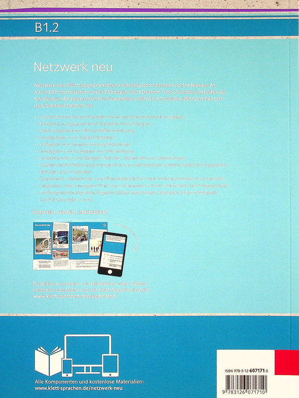 [object Object] «Netzwerk neu B1.2 Kurs- und Übungsbuch mit Audios und Videos», авторів Гелен Шмітц, Пол Руш, Таня Майр-Зібер, Стефані Денглер - фото №2 - мініатюра