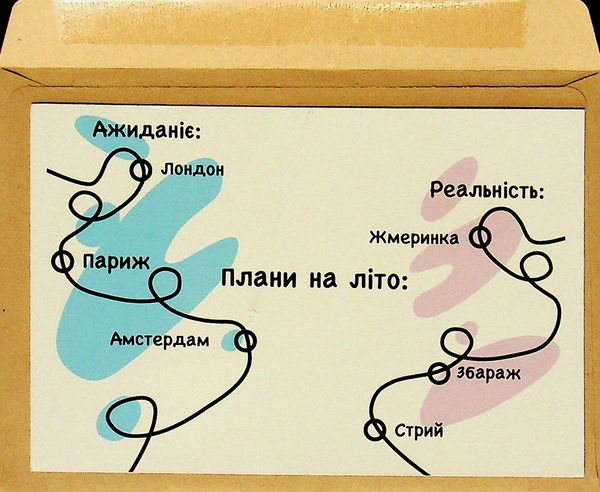 «Листівка Papilio Плани на літо», бренда Papilio - фото №1