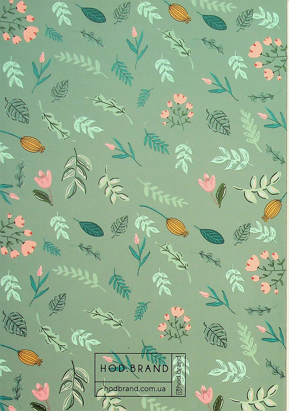 «Блокнот Hod.brand Flowers (30030000054)», бренда Hod.brand - фото №1