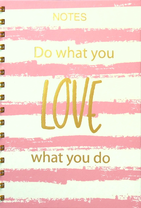 «Блокнот Astra на спирали Do what you love (4820230590029 01-2)», бренда Astra - фото №1