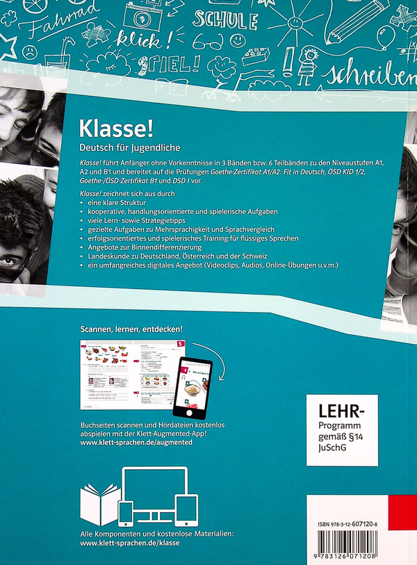 [object Object] «Klasse! A1 Übungsbuch mit Audios», авторів Таня Майр-Зібер, Уте Койтан, Сара Флір, Беттіна Швігер - фото №2 - мініатюра