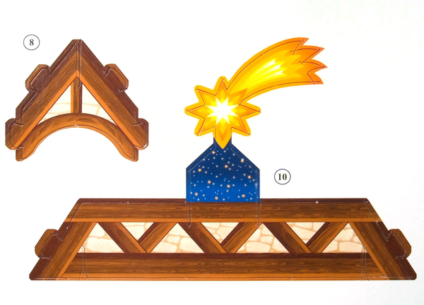Бумажная книга «Різдвяний вертеп. 3D-конструктор» - фото №1