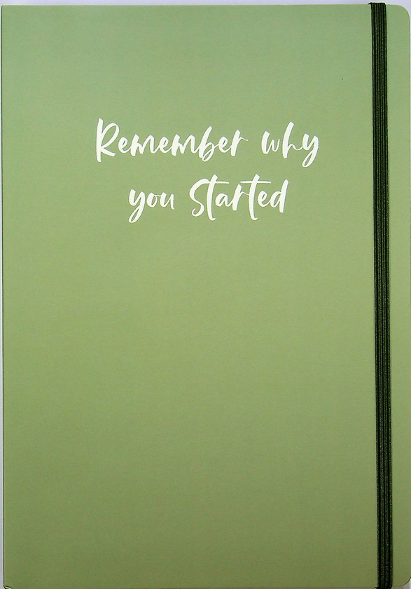  «Планер Hod.brand Remember why your started А5+ (30030000013)», бренда Hod.brand - фото №1