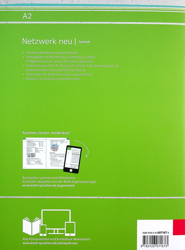 [object Object] «Netzwerk neu A2 Testheft », авторів Маргарет Роді, Кірстен Альтгаус, Анна Піласкі - фото №2 - мініатюра