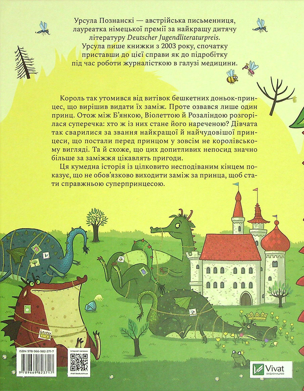 Паперова книга «Страшенно чудова суперпринцеса», автор Урсула Познанські - фото №1