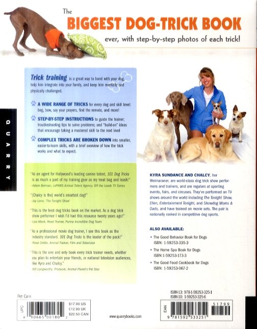 [object Object] «101 Dog Tricks: Step by Step Activities to Engage, Challenge, and Bond with Your Dog», автор Кіра Санденс - фото №2 - мініатюра