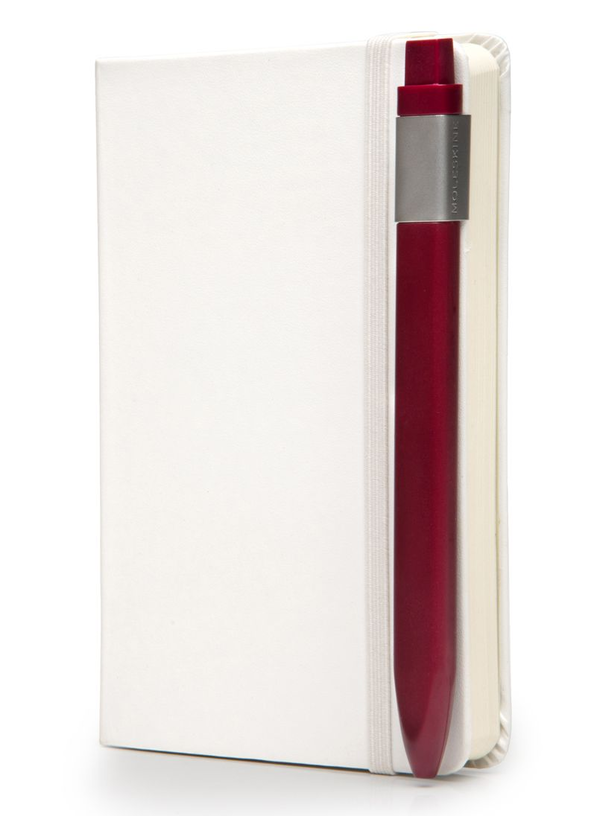  «Шариковая авторучка Moleskine Click 1,0 мм бордовая (EW41BF710)», бренда Moleskine - фото №1