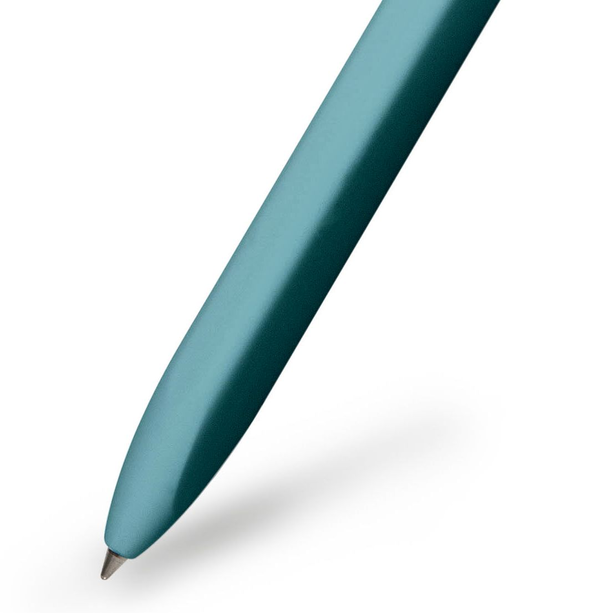  «Шариковая авторучка Moleskine Click 1,0 мм бирюзовая (EW41BK710)», бренда Moleskine - фото №1