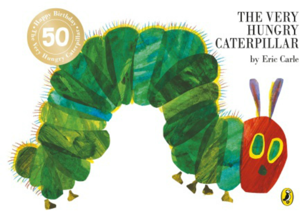 Паперова книга «The Very Hungry Caterpillar», автор Ерік Карл - фото №1