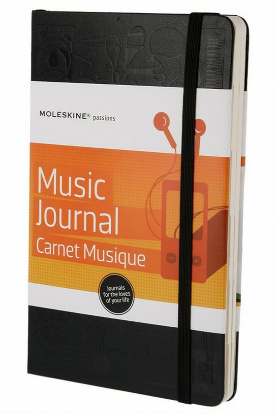  «Записная книжка Moleskine Passion Книга музыки (PHMS3A#978-88-6293-320-9)», бренда Moleskine - фото №1