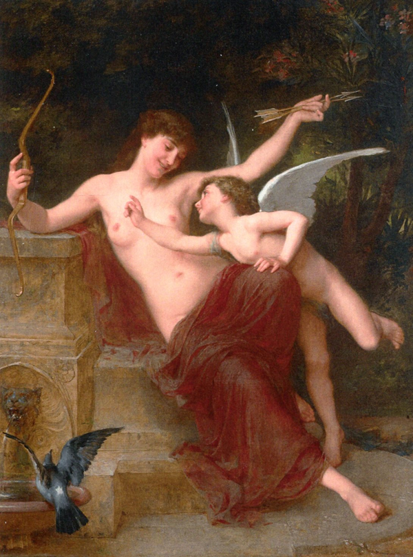  «Листівка Emile Munier — Cupid Disarmed (EMU07)», бренду Artistic Card - фото №1