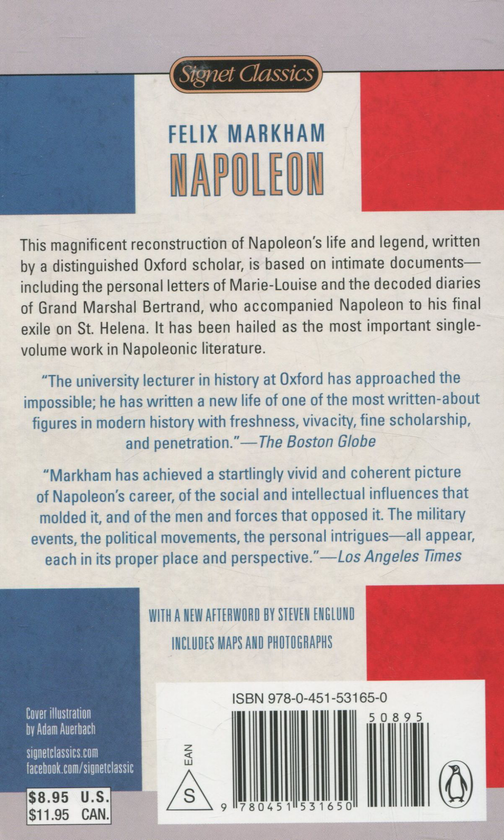 Паперова книга «Napoleon», автор Фелікс Маркхем - фото №1