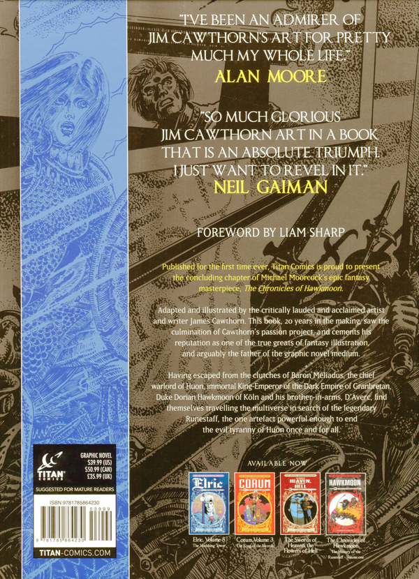 Бумажная книга «The Michael Moorcock Library. Hawkmoon. The History of the Runestaff 2. The James Cawthorn Collection», автор Джим Коуторн - фото №1