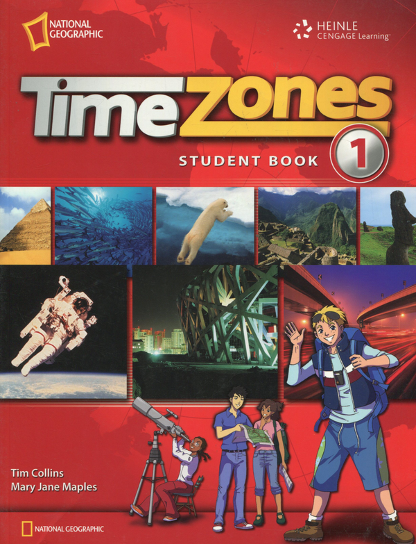 [object Object] «Time Zones. Student's Book 1 ( +Multi-ROM)», авторов Тим Коллинз, Мэри Джейн Мейплс - фото №1